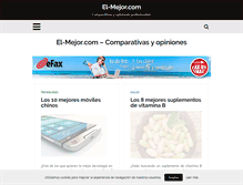 Tablet Screenshot of el-mejor.com